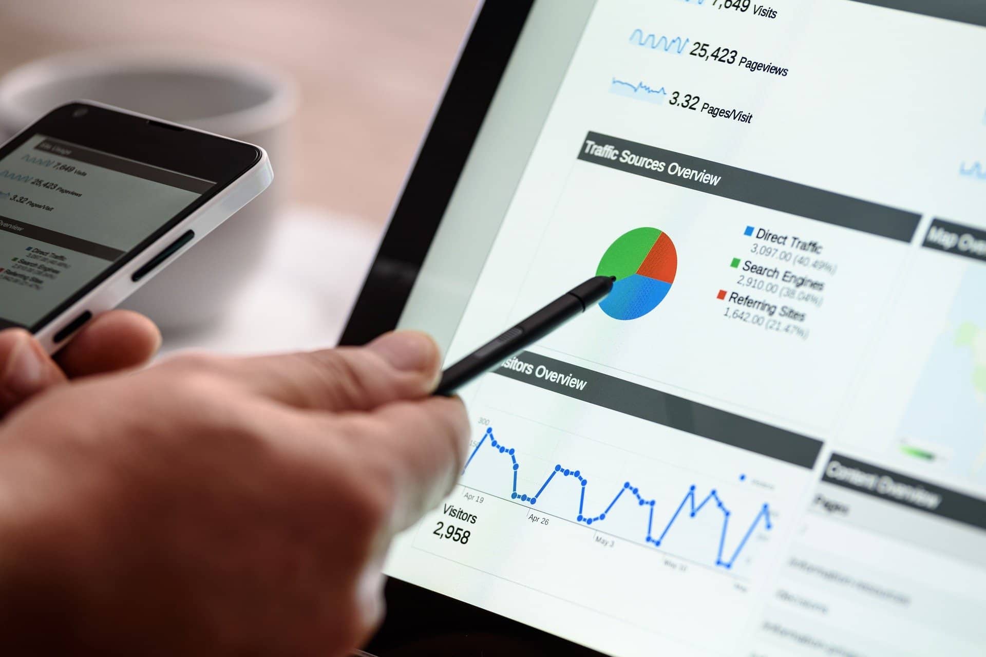 Image représentant un rapport d'audit SEO