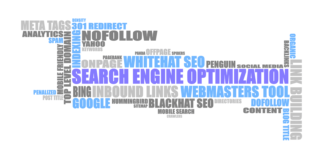 Image représentant les différents éléments présent dans une optimisation SEO